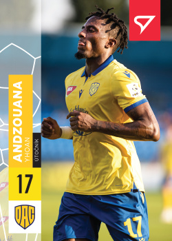 Yhoan Andzouana Dunajska Streda SportZoo Fortuna Liga 2021/22 #31